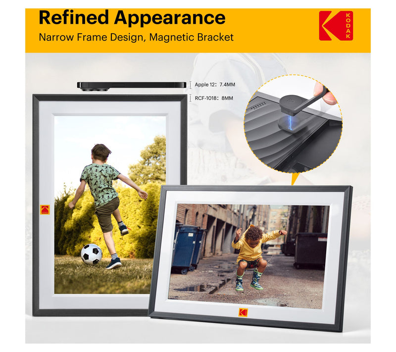 KODAK 10-Inch Wi-Fi Enabled Digital Photo Frame- 32G storage — View 6
