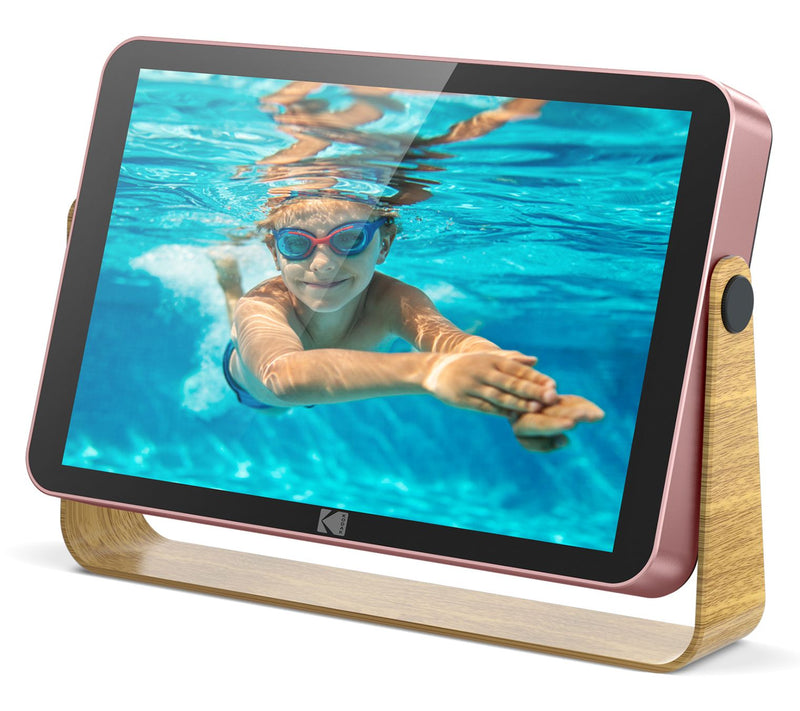 Kodak 10 inch metal WiFi Digital Photo Frame Long Battery — Main view