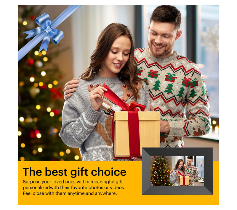 KODAK 7-Inch Touchscreen Digital Photo Frame /RCF-702 Black — View 5