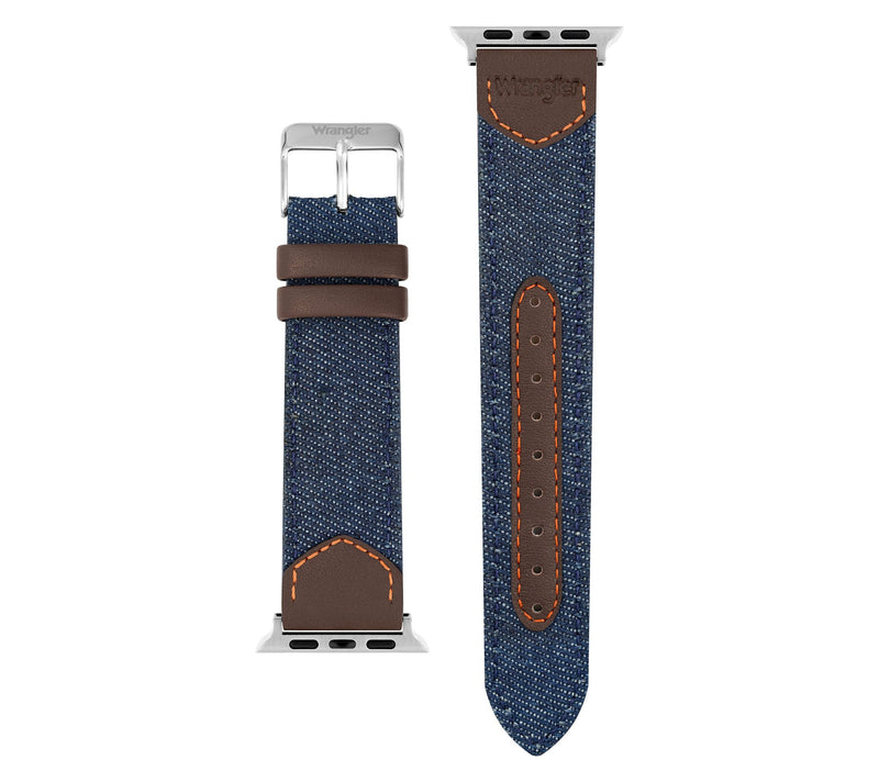 Wrangler Denim & Leather Band for Apple Watch — View 4