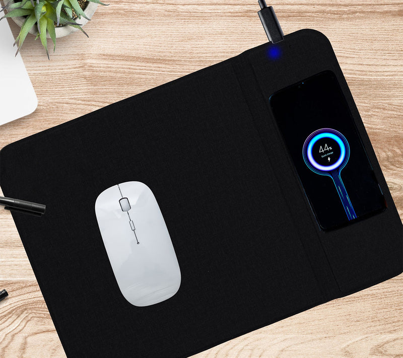 3in1 Wireless Charging Mouse Pad 15W — View 6