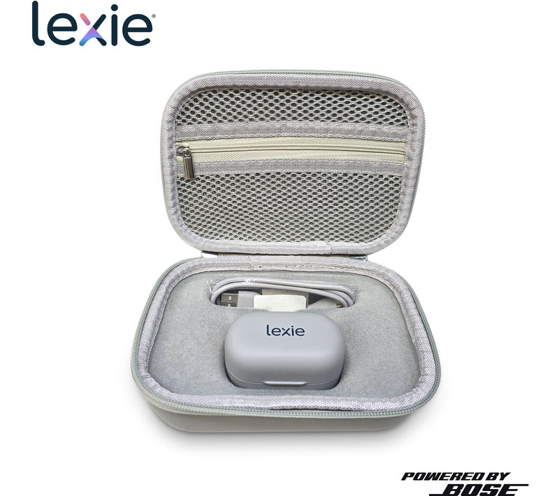 Lexie B2 Plus Powered by Bose OTC Hearing Aids with Carry Case — View 3