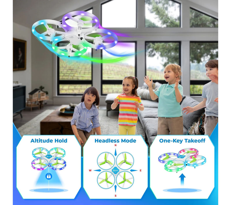 Contixo Dragonfly LED Light-Up Mini Drone — View 3