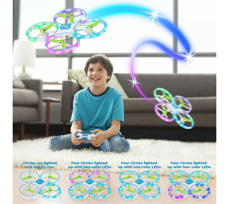Contixo Dragonfly LED Light-Up Mini Drone — View 4