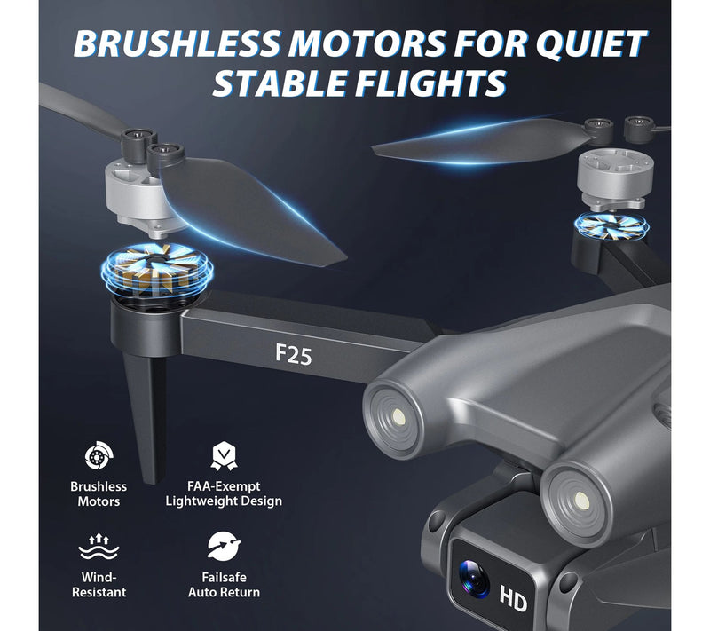 Contixo F25 Mini Foldable Drone 1080P Camera, 4.3" FPV Monitor — View 7
