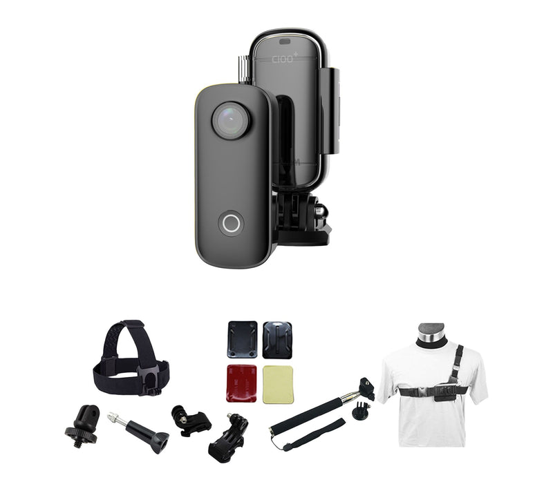 SJCAM C100+ 1080P Sports Action Camera Bundle — Main view