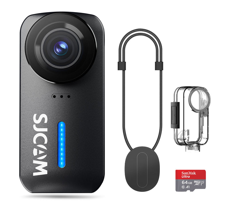 SJCAM C110+ Sports Action Camera Bundle — View 4