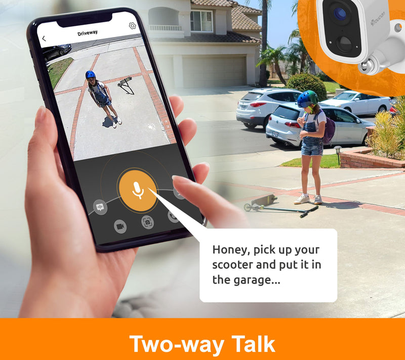 Toucan Wireless 2K S4 Security Camera with Motion Detection — View 5