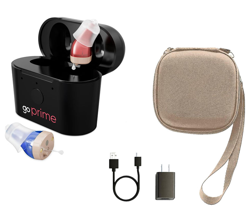 GoHearing GoPrime In Ear Hearing Aids with Zip Case — View 11