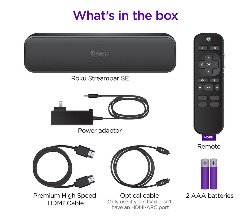 Roku Streambar SE 2-in-1 TV Soundbar with Built In Streaming — View 6