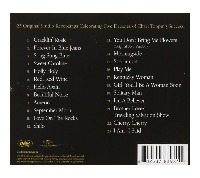 Neil Diamond: All Time Greatest Hits - CD — View 2