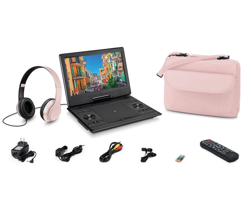 GPX 12" Portable DVD Player Bundle w/ Carry Case & Headphones — View 7