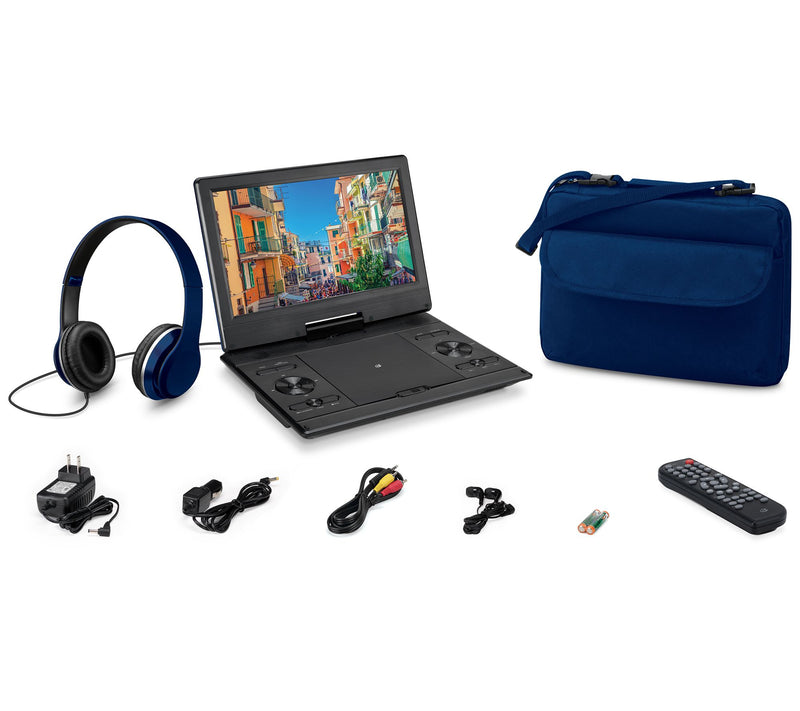 GPX 12" Portable DVD Player Bundle w/ Carry Case & Headphones — View 5