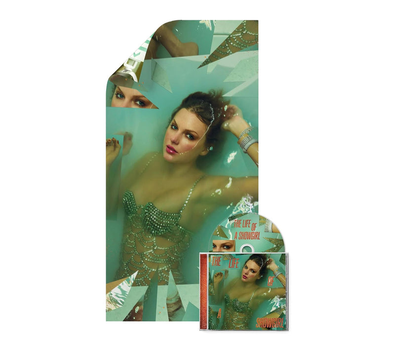 Taylor Swift: The Life of a Showgirl - CD w Poster — Main view