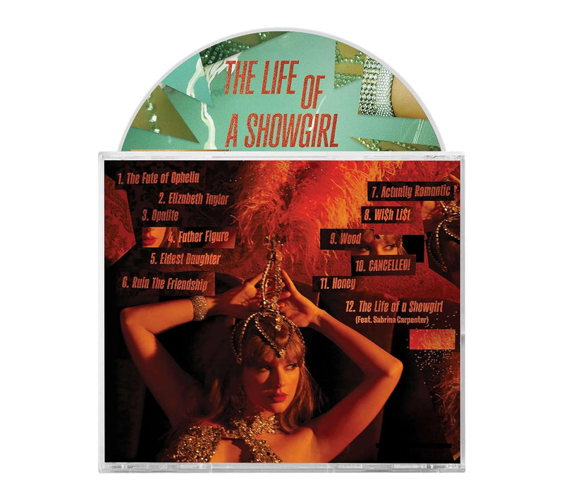 Taylor Swift: The Life of a Showgirl - CD w Poster — View 2