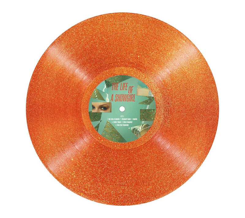Taylor Swift: The Life of a Showgirl - Orange Glitter Vinyl — View 3