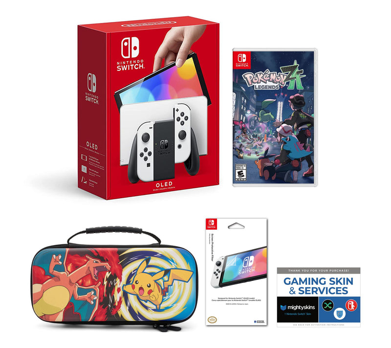 Nintendo Switch OLED 64GB Cons ole with Pokemo n Legends: Z-A — Main view