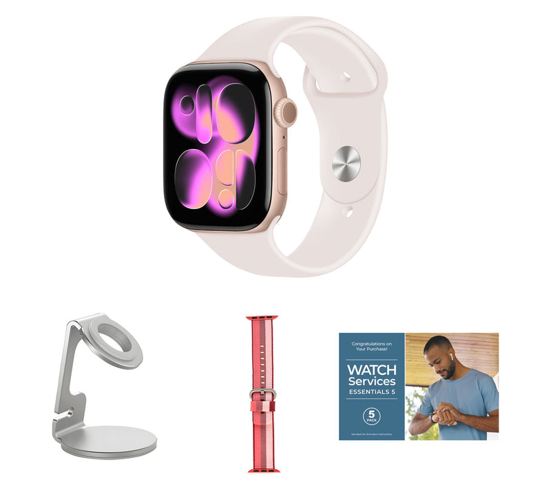 Apple Watch Series 11 GPS 46mm M/L Bundle — View 45