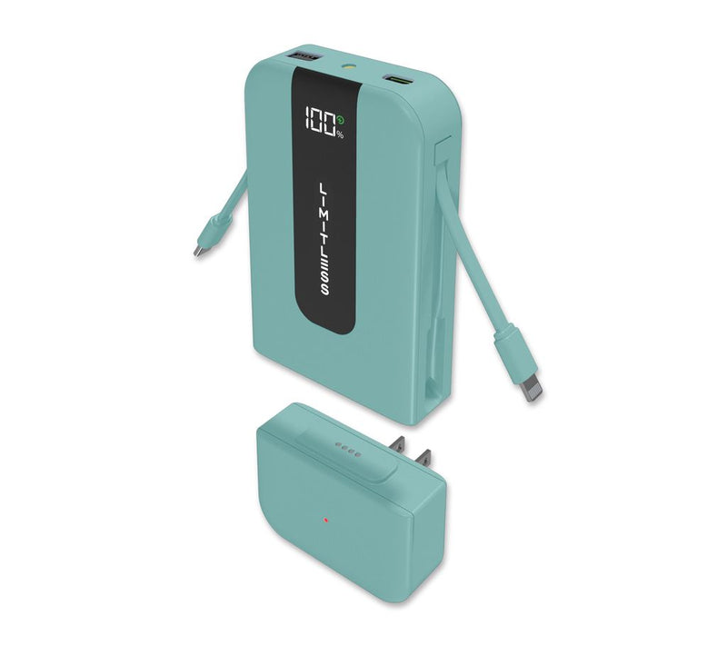 Limitless 10kmAh Power Bank w/ Detachable AC Plug — View 11