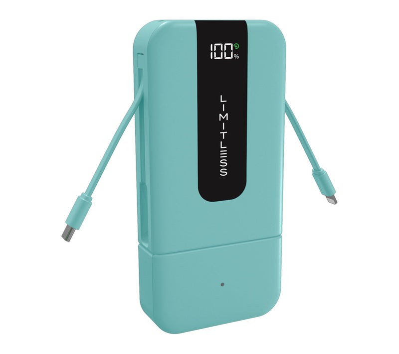 Limitless 10kmAh Power Bank w/ Detachable AC Plug — View 2