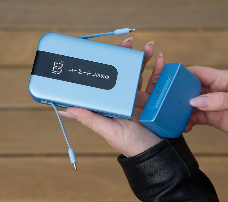 Limitless 10kmAh Power Bank w/ Detachable AC Plug — View 6