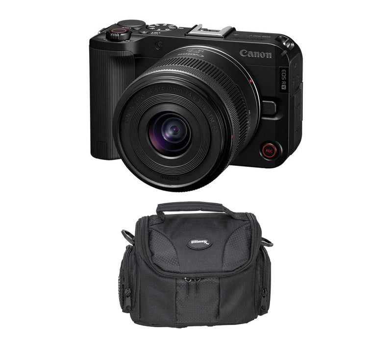 Canon EOS R50 V Mirrorless Camera with 14-30mm f/4-6.3 Lens Bu — Main view