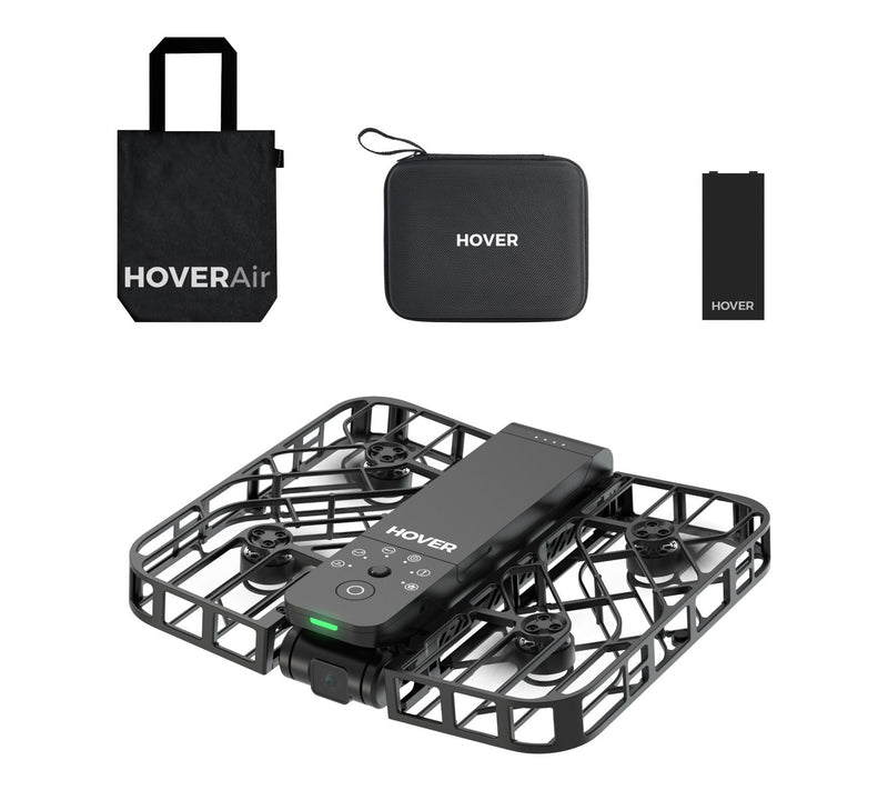 HOVERAir X1 Self-Flying Pocket-Sized Drone w/Travel Case & Battery — View 3