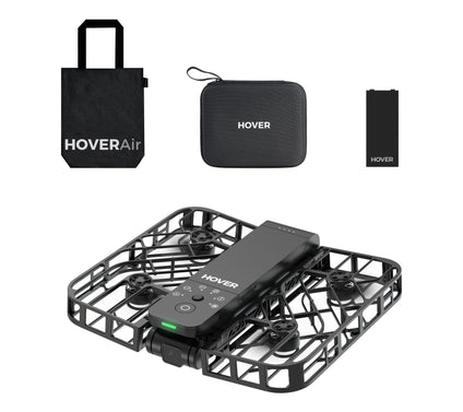 HOVERAir X1 Self-Flying Pocket-Sized Drone w/Travel Case & Battery