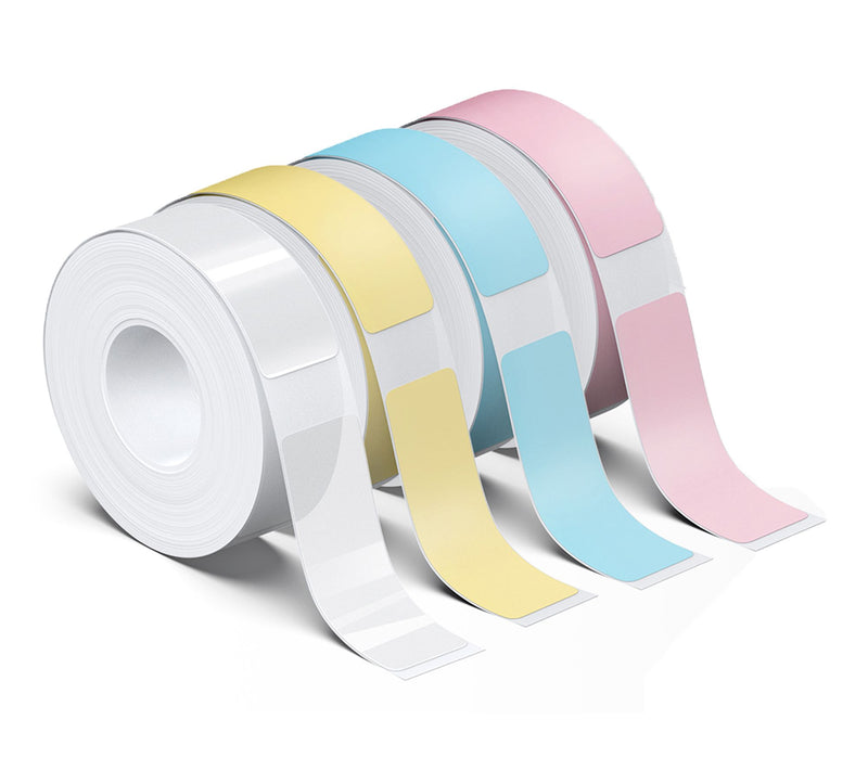 Nelko P22 Bluetooth Label Printer with 100pc Roll and 3 180pc — View 3