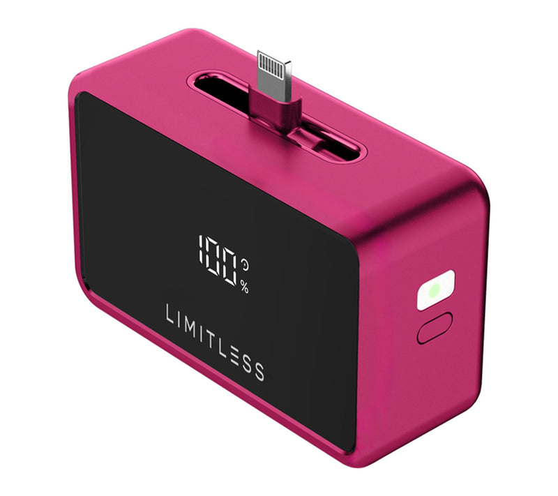 Limitless 5kmAh Mini Power Bank with 3-in-1 Rotating Adapter Tips — View 18