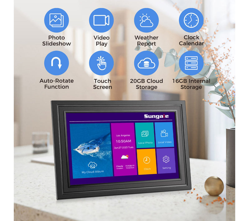 Sungale 10.1" Cloud Frame — View 5