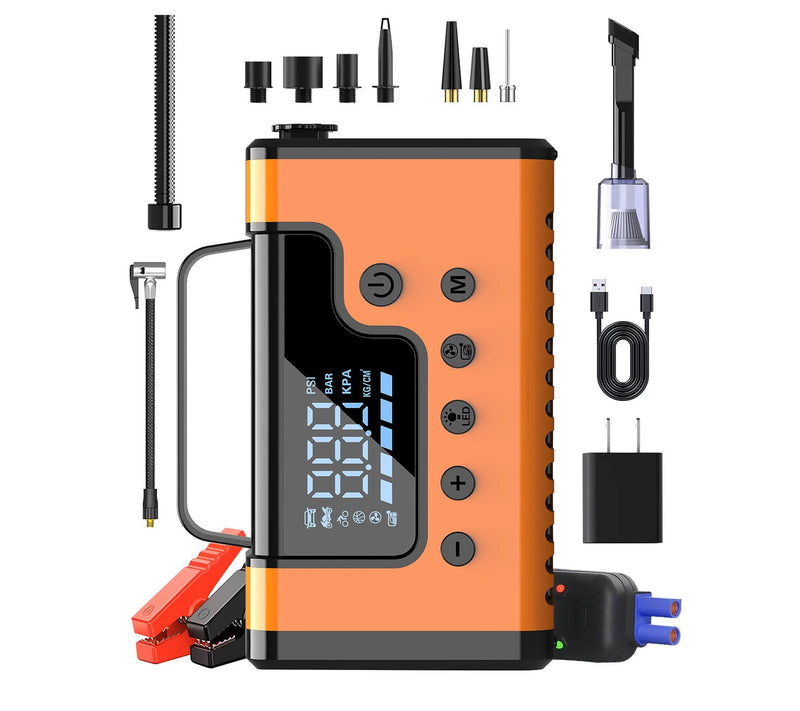 Sungale Car Jump Starter with Air Compressor and Vacuum Cleane — View 10