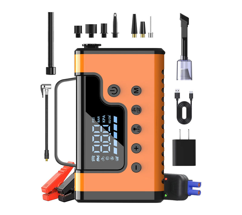 Sungale Car Jump Starter with Air Compressor and Vacuum Cleane — Main view