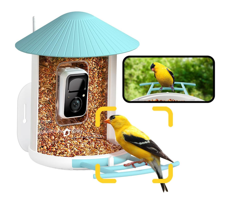 Birdfy Smart Bird Feeder with Camera Lite - Blue — Main view