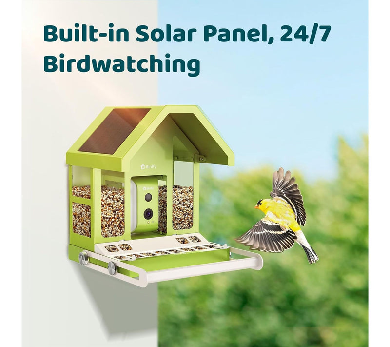 Birdfy Smart Bird Feeder with Camera — View 4