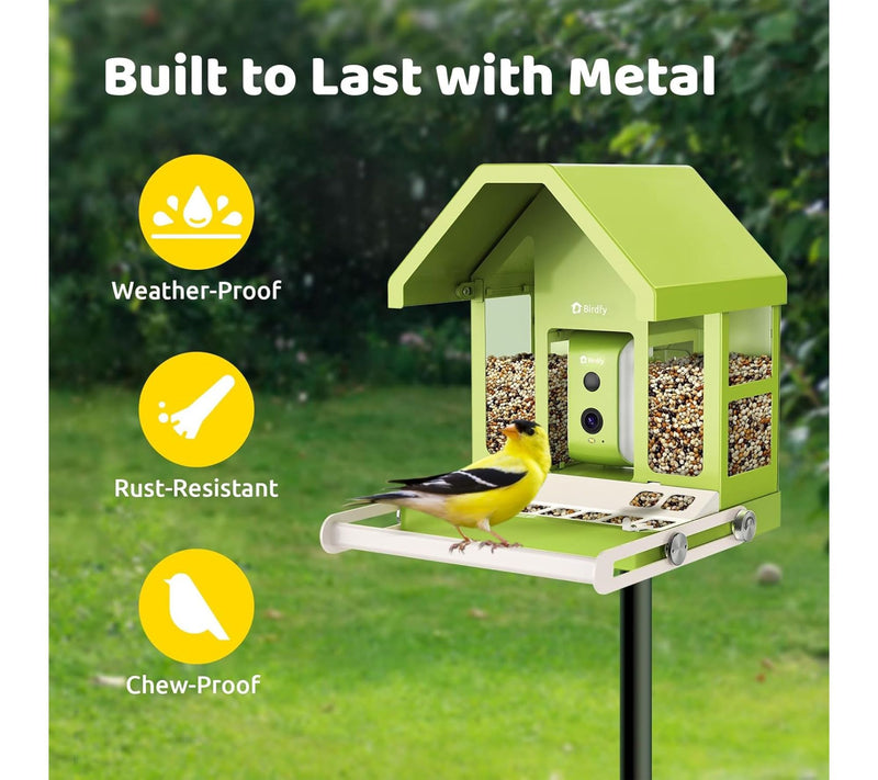 Birdfy Smart Bird Feeder with Camera — View 2
