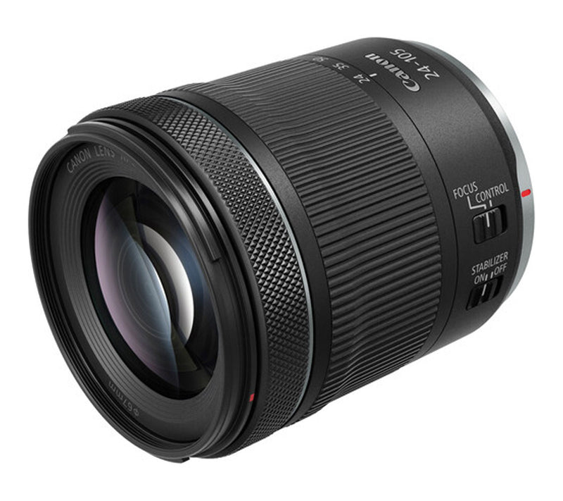 Canon RF 24-105mm f/4-7.1 IS STM Lense — View 3