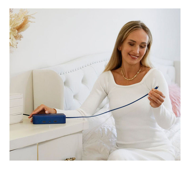 Limitless 65W PowerHub w/ Retractable Cables & Wireless Charge — View 15