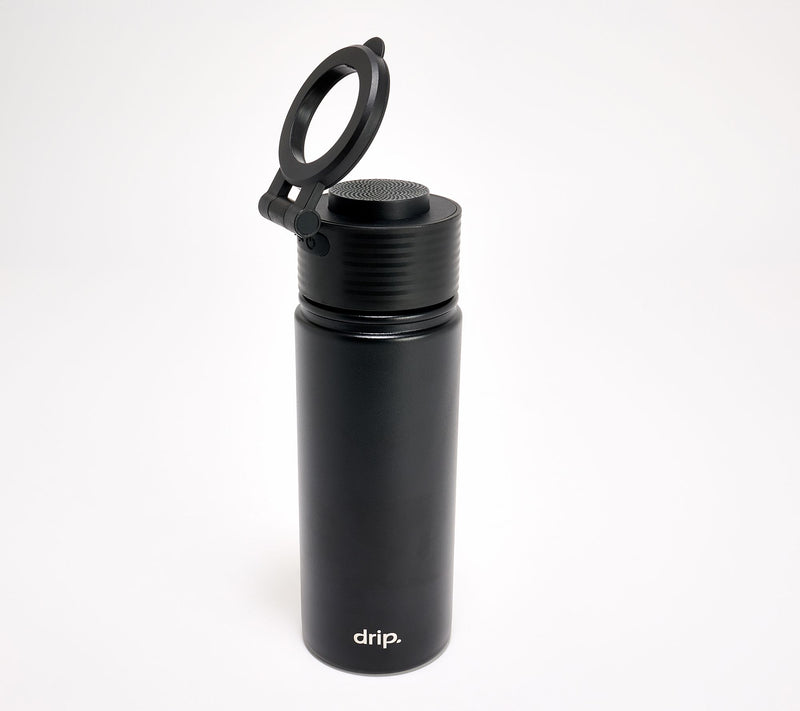 Drip 17oz Water Bottle Bluetooth Speaker with Phone Holder — View 5