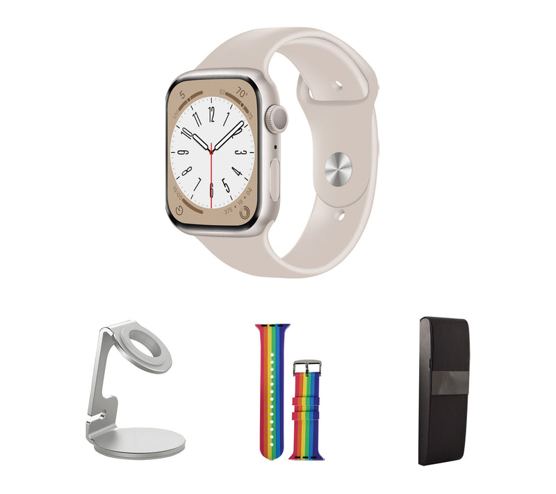 Refurbished Apple Watch SE 2nd Gen GPS + Cellular 40mm M/L Bun — View 4