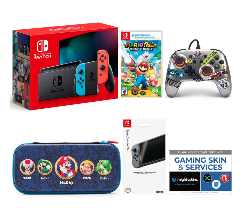 Nintendo Switch Mario+Rabbids,Controller,Filter,Voucher,Case — Main view