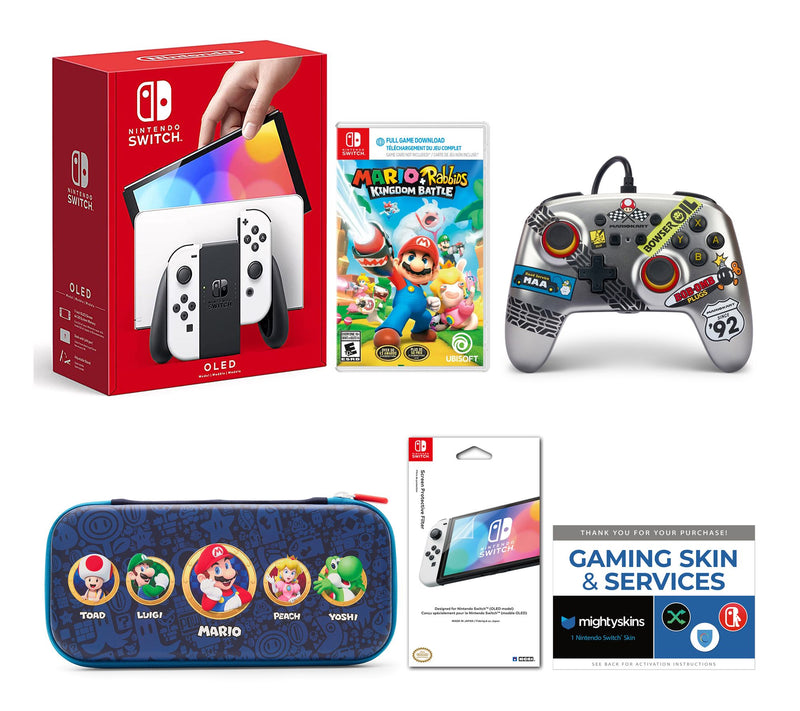Nintendo SwitchOLED Mario+RabbidsController,Case,VoucherFilter — Main view