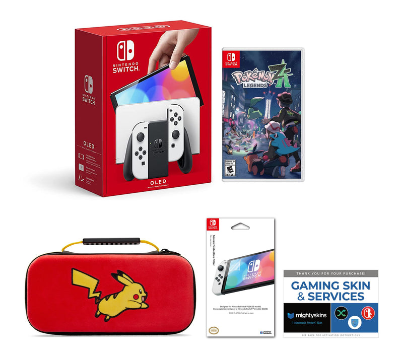 Nintendo Switch OLED Pokemon Legends Z-A, Case, Fitler,Voucher — Main view