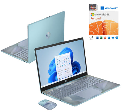 HP 15" Touch AMD R5 16GB 1TB SSD w/ HP Support MS365 & Voucher