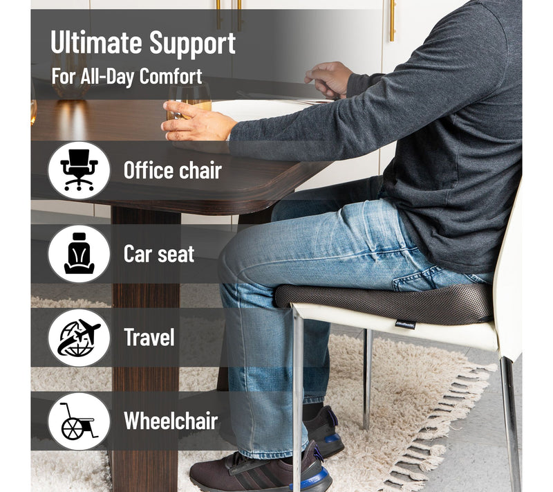 Mind Reader Ergonomic Air-Cloud Seat Cushion — View 4