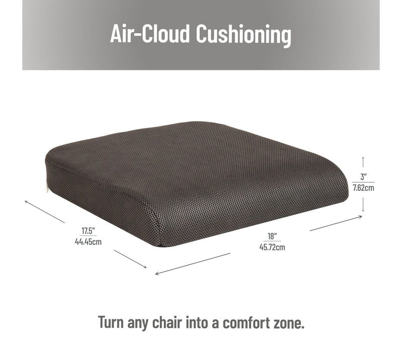 Mind Reader Ergonomic Air-Cloud Seat Cushion — View 3
