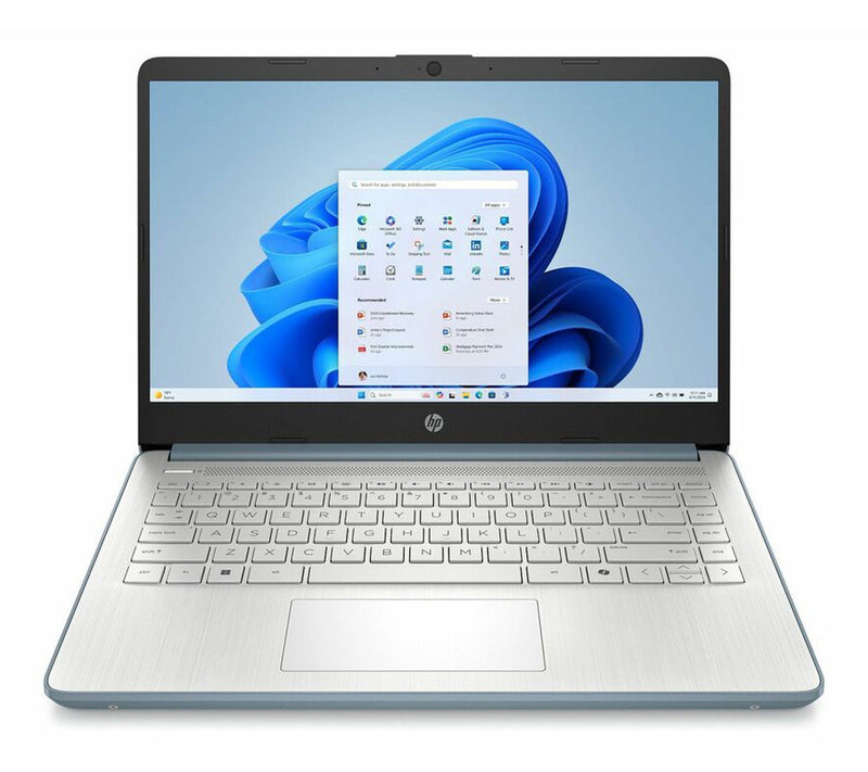 Refurbished 14" Touch Laptop N150 4G 128G Moonlight Blue — Main view
