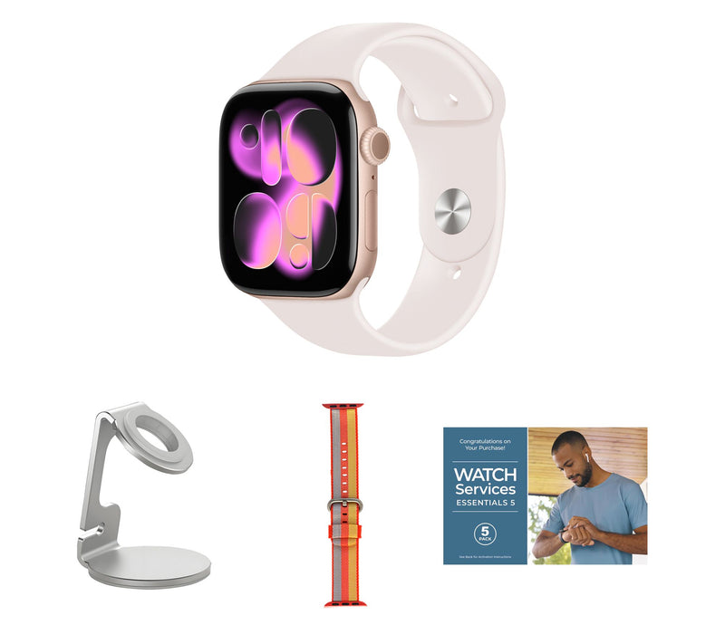 Apple Watch Series 11 GPS + Cellular 42mm S/M Bundle — View 48