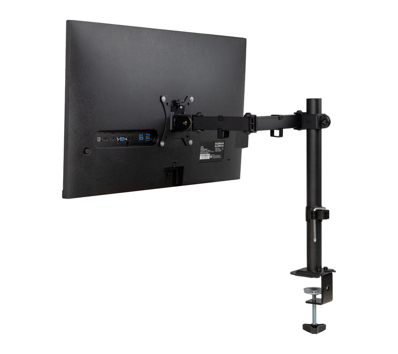 Mind Reader Single Monitor Desk Mount Rotate 180 — View 10