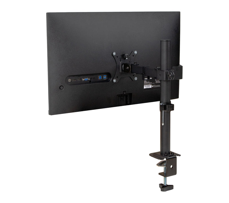 Mind Reader Single Monitor Desk Mount 90 Swivel — Main view